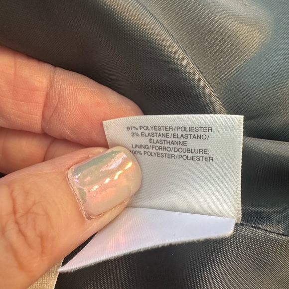 Kasper Black Lined Blazer - Nice Detailing Size 12 EUC - Picture 4 of 11